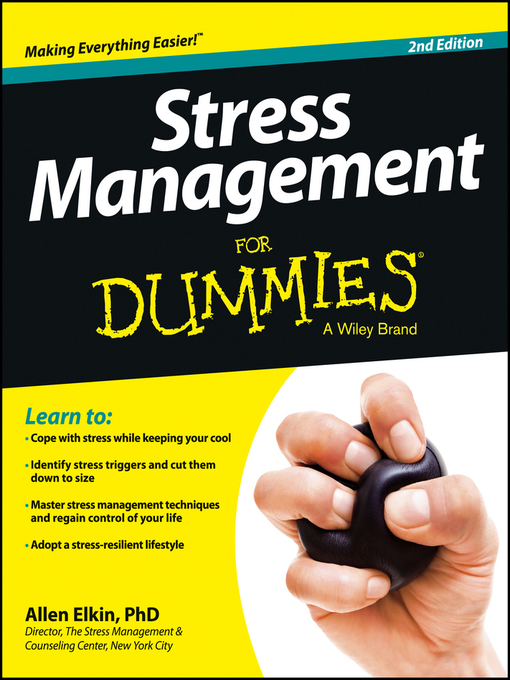 Title details for Stress Management For Dummies by Allen Elkin - Wait list